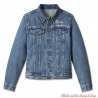 Veste en jean Essential Bar & Shield Medium Indigo Harley-Davidson femme, coton, délavé, 99040-23VW