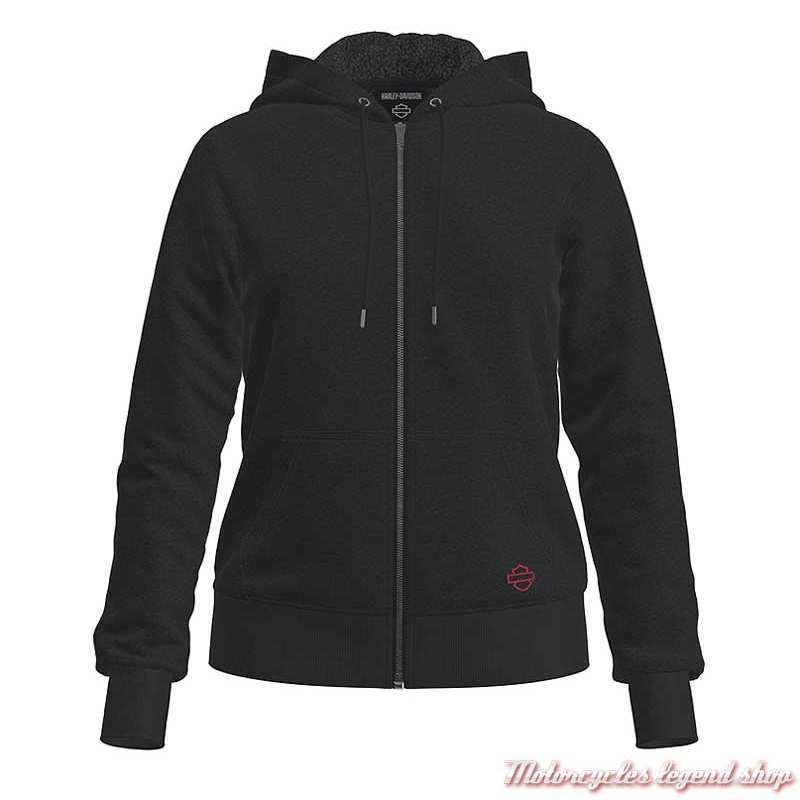 Sweat à capuche Willie G™ Skull en polaire zippé | FR