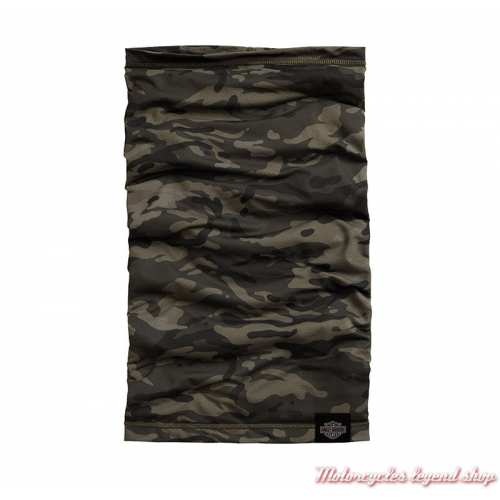 Tube Camouflage Harley-Davidson, noir, kaki, polyester, 97633-23VM