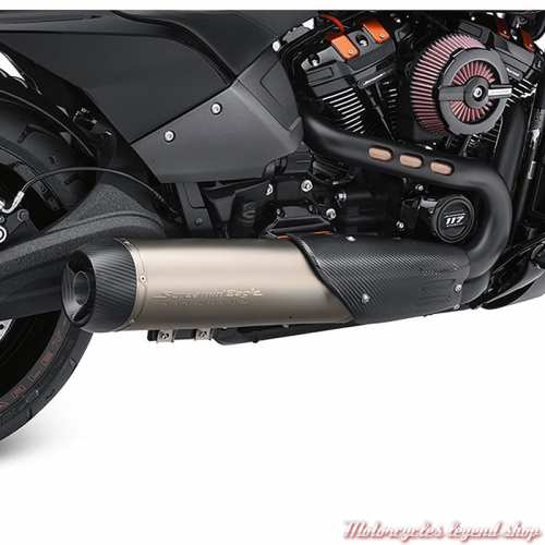 Système d&#039;échappement Screamin&#039; Eagle Harley-Davidson, titane, pour Softail FXDRS, visuel, 64900760