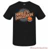 Tee-shirt Vortex Harley-Davidson homme, skull, noir, manches courtes, Cornouaille Moto Quimper Bretagne, R004459