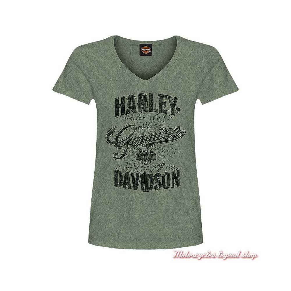 Tee-shirt Super Hero Harley-Davidson femme - Motorcycles Legend shop