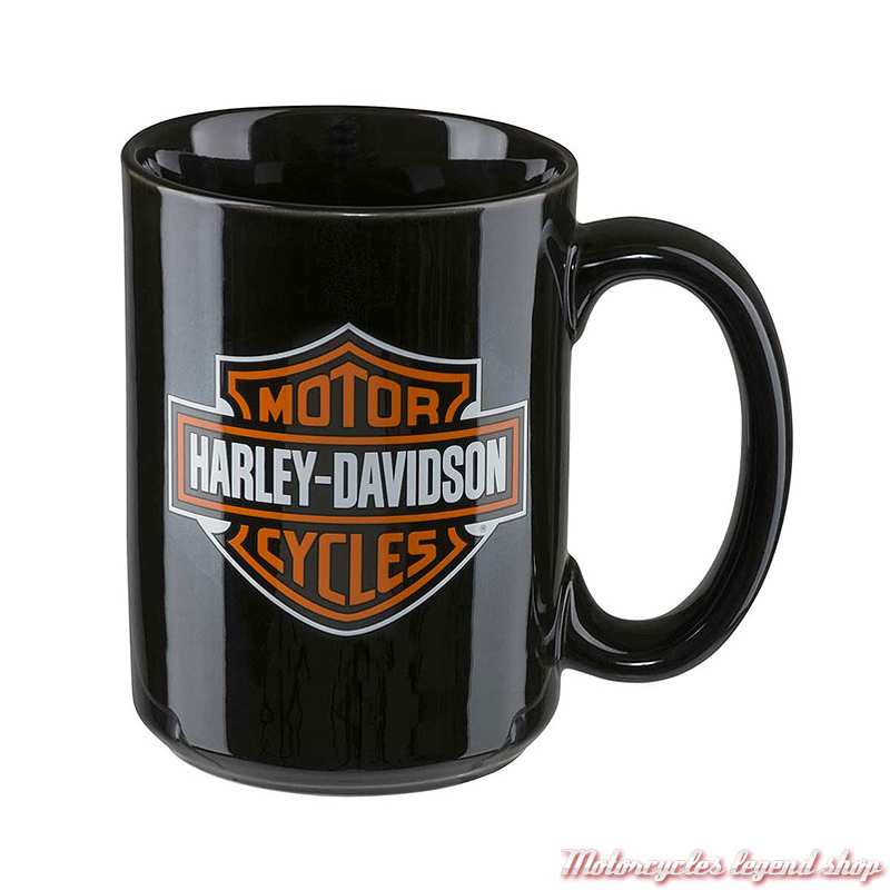 Mug Bar & Shield Harley-Davidson, , noir, 45 cl, HDX-98605