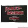 Drapeau Nostalgic Bar & Shield Harley-Davidson