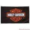 Drapeau Bar & Shield Harley-Davidson