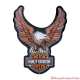 Plaque métal Eagle Harley-Davidson