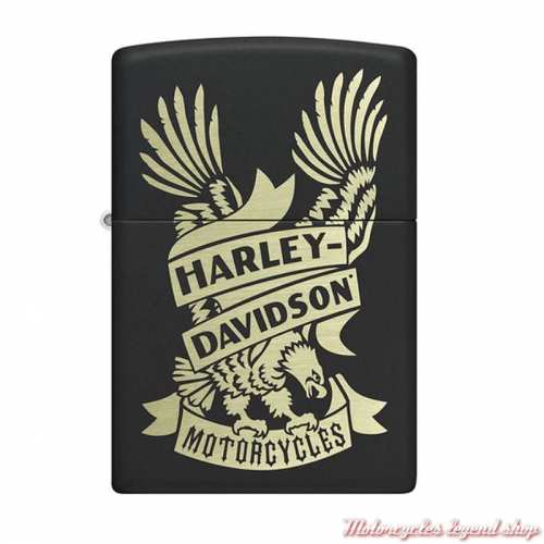 Zippo Eagle Harley-Davidson, noir, 60006097