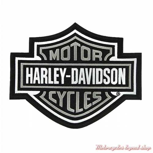 Patch Bar & Shield gris Harley-Davidson