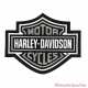 Patch Bar & Shield gris Harley-Davidson