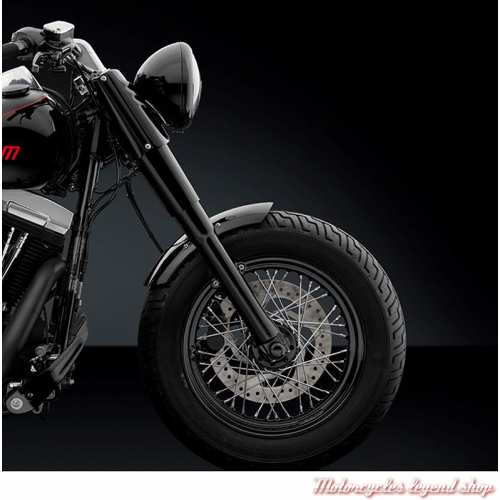 Garde boue avant Rizoma pour Softail Slim 14-17, noir, visuel, ZHD053BS