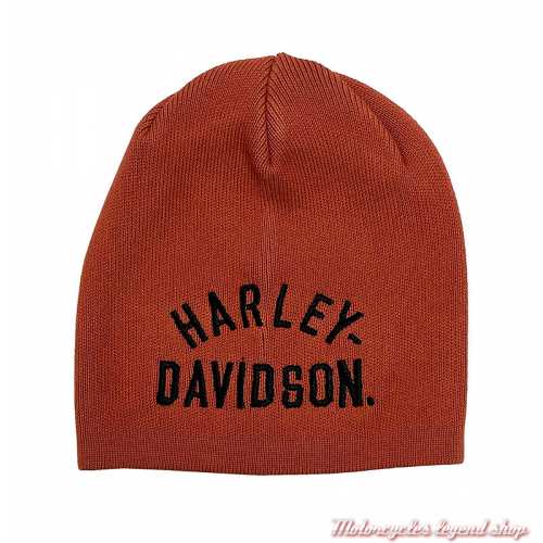 Bonnet orange Harley-Davidson enfant