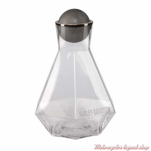 Carafe Geometric Harley-Davidson, 1 litre, bouchon bois, vide, HDX-98731