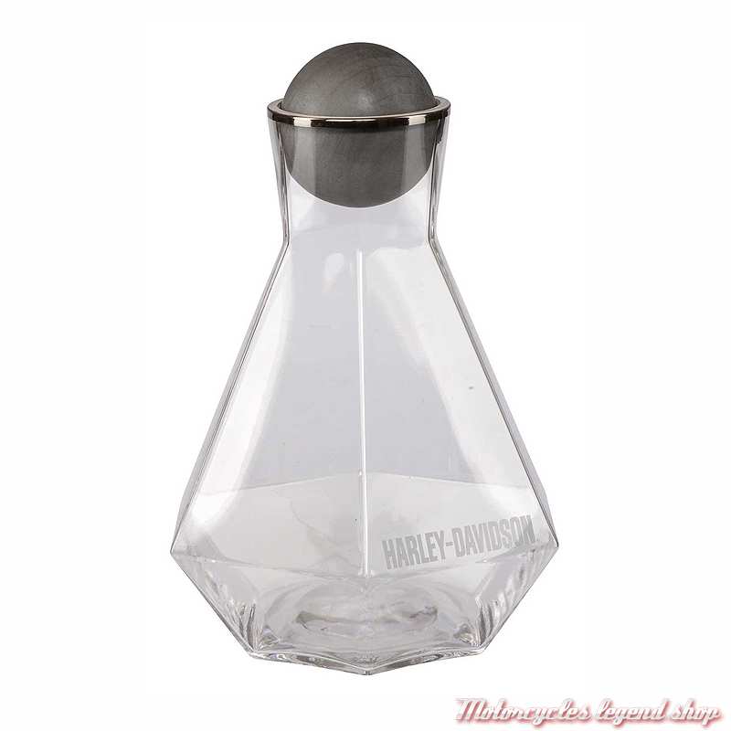 Carafe Geometric Harley-Davidson, 1 litre, bouchon bois, vide, HDX-98731