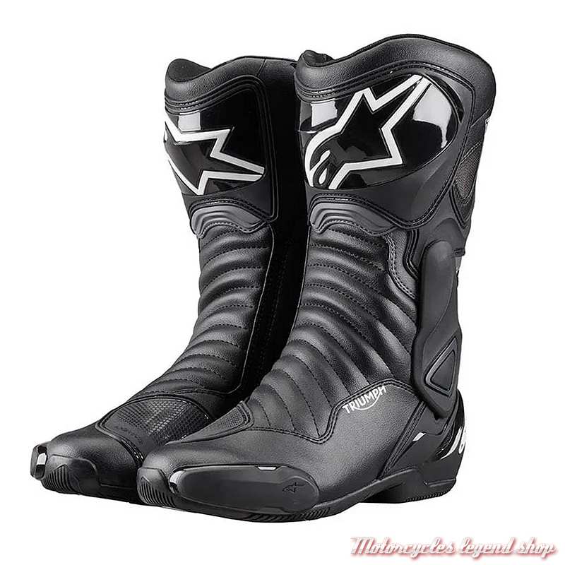 Bottes SMX-6 V2 homme Triumph X Alpinestars, noir, MBTA22803