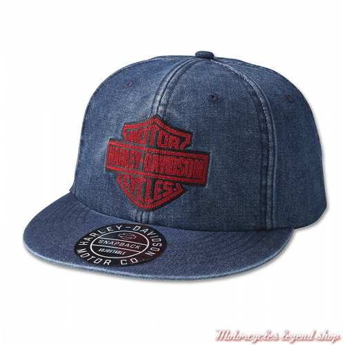 Casquette Bar & Shield Denim Harley-Davidson