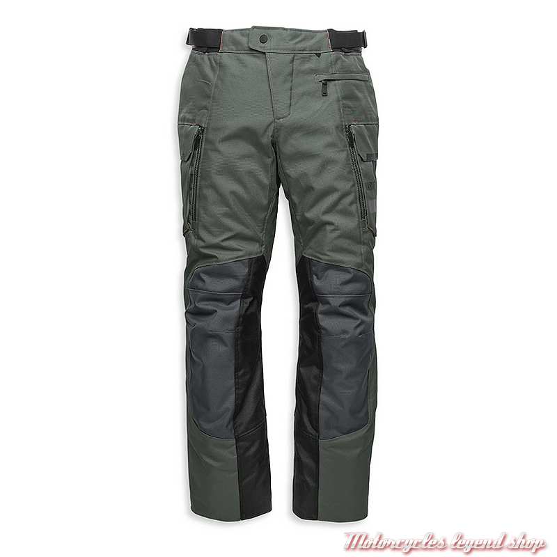 Pantalon Grit Aventure homme Harley-Davidson Pan America, gris, noir, Rev'it, technique, 98181-21VM