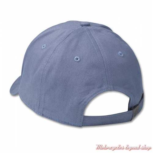 Casquette Club Crew bleue Harley-Davidson femme, bleu, coton, réglable, dos, 97759-23VW