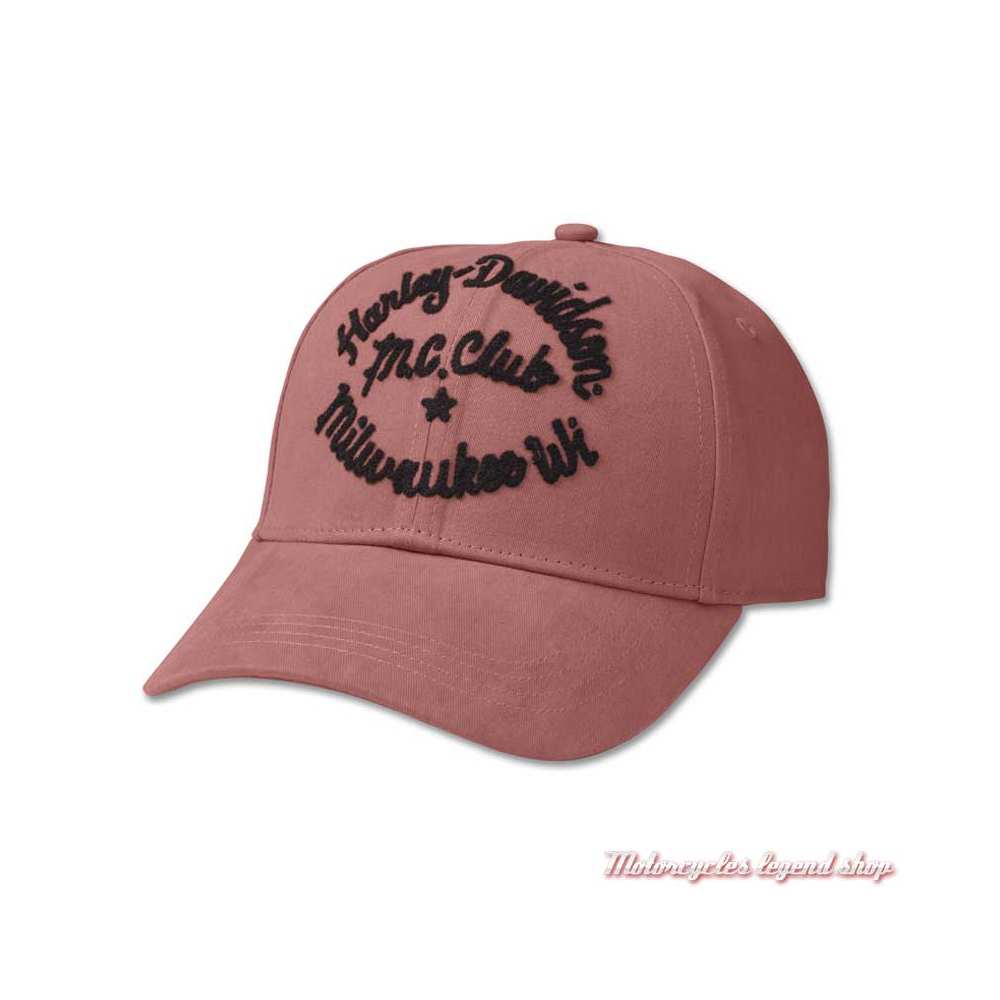 Casquette Club Crew rose Harley-Davidson femme - Motorcycles