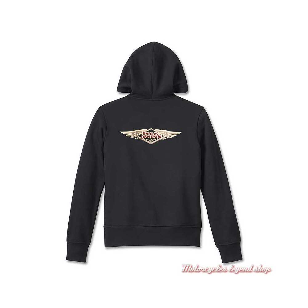 SWEAT A CAPUCHE 120TH ANNIVERSAIRE HOMME - HARLEY-DAVIDSON 