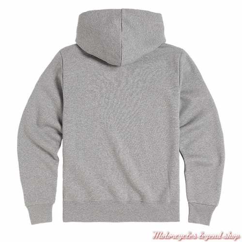 Sweatshirt Carrick gris homme Triumph, à capuche, coton, dos, MSWS2341