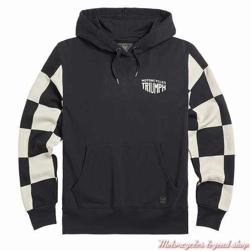 Sweatshirt Haytham noir/blanc homme Triumph