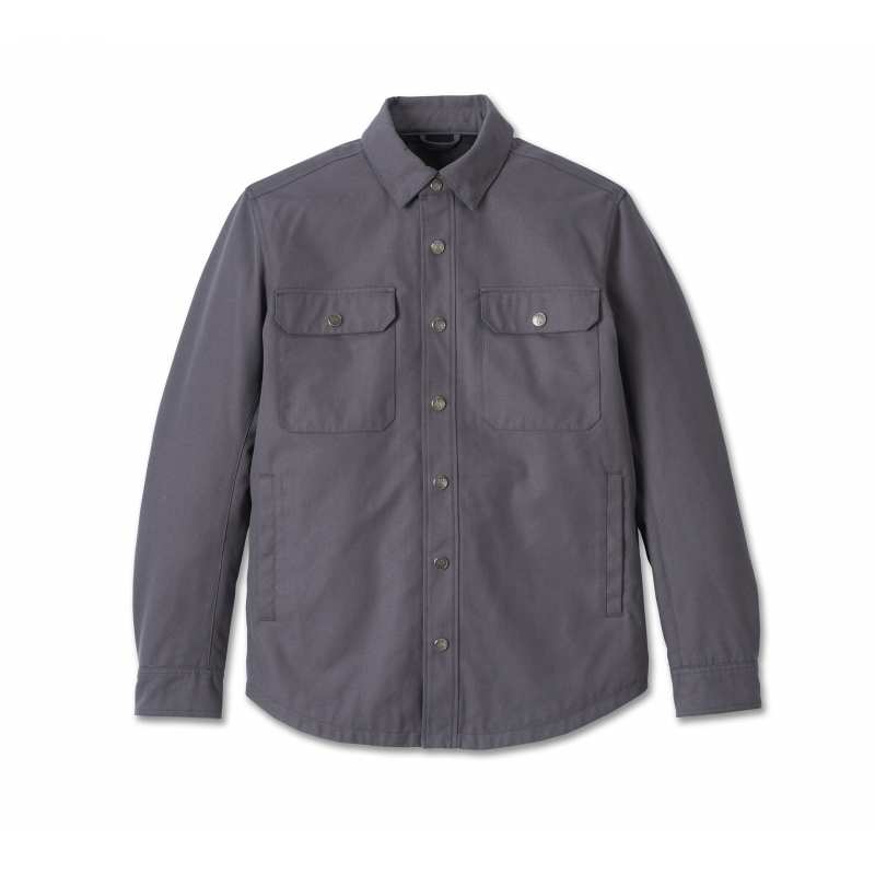 Chemise Operative Riding Grey homme Harley-Davidsonrésistant abrasion, homologué CE, 97189-23EM 