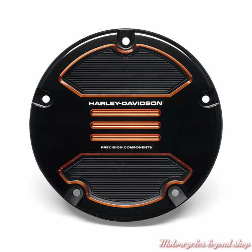 Trappe d'embrayage Adversary Harley-Davidson, noir, orange, 25701532