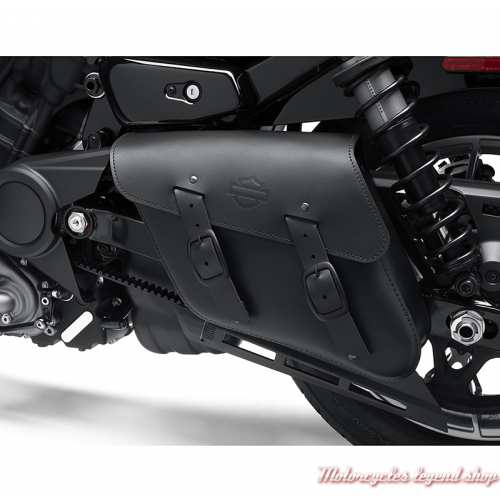 Sac de bras oscillant Harley-Davidson, gauche, cuir noir, pour RH1250S et RH975, visuel, 90202530