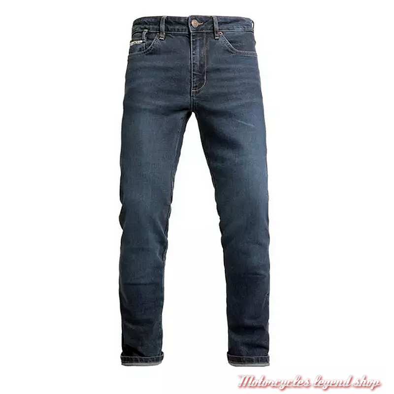 Jeans Taylor Mono Indigo homme John Doe, protections genoux et hanches, MJDD2007 