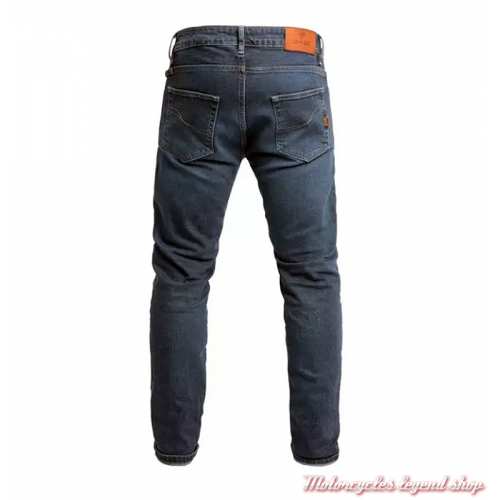 Jeans Taylor Mono Indigo John Doe homme, homologué moto, dos