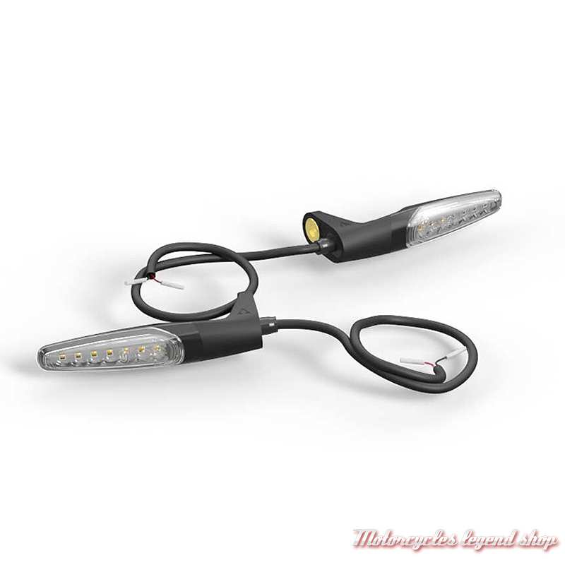 Clignotants LED Triumph Tiger Sport 800 - Modèles A9838312 & A9838163, Noir, Amélioration