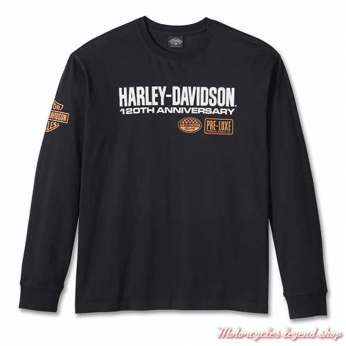 Tee-shirt Racing 120th Anniversary Harley-Davidson homme