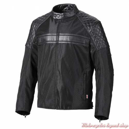 Blouson textile Braddan Triumph homme, noir, mesh, MTHS21104