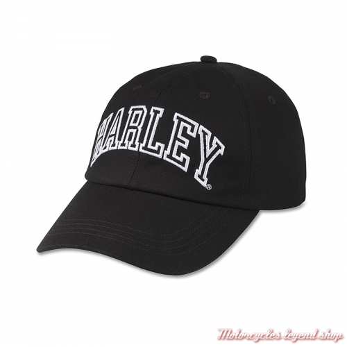 Casquette black Harley-Davidson femme