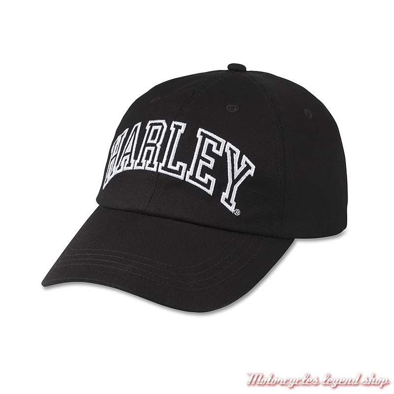 Casquette Harley-Davidson femme, noir, brodée, 97819-23VW