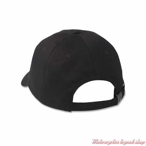 Casquette Harley-Davidson femme, noir, brodée, dos, 97819-23VW