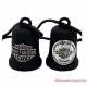 Clochette Bar & Shield noir mat Harley-Davidson Quimper