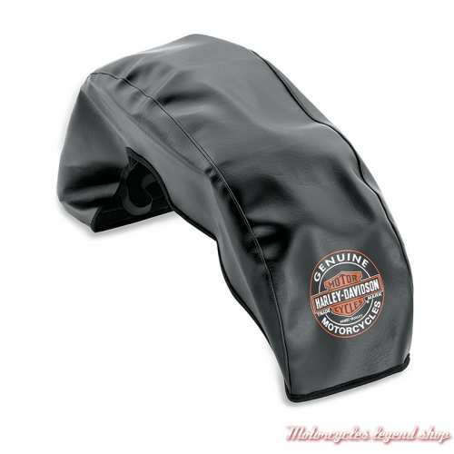 Housse de garde-boue grand modèle Harley-Davidson, vinyle noir, 94641-08