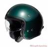 Casque J.O vert british brillant mixte, vintage, ShoeiShoei