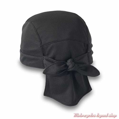 Zandana Skully black Harley-Davidson homme, polyester, dos, 97802-23VM 