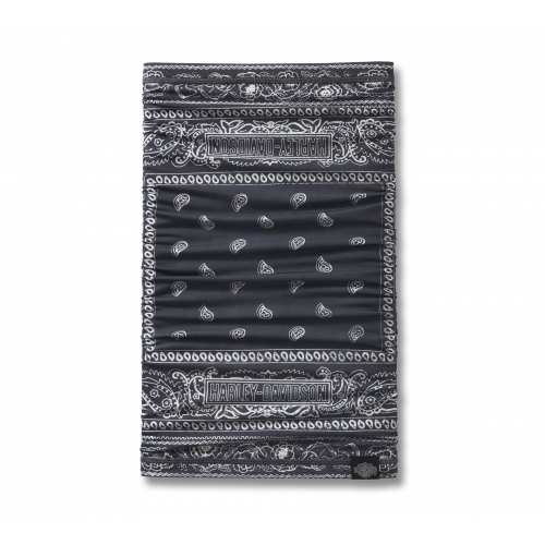 Tube Paisley Harley-Davidson, noir, blanc, polyester, 97808-23VM