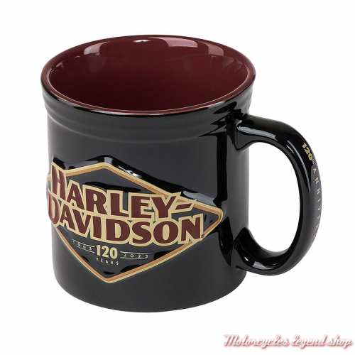 Magnet 120th Anniversary Sculpted Harley-Davidson, noir, 57 cl, noir, HDX-98652