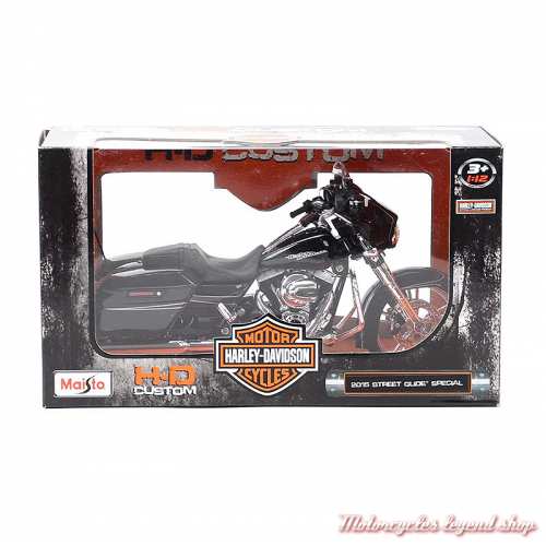 Miniature Street Glide Special 2015 Harley-Davidson, echelle 1/12, boite, 32328-32320