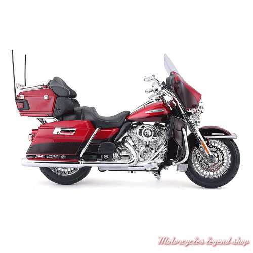 Miniature FLHTK Electra Glide Ultra Limited 2013 Harley-Davidson, rouge, echelle 1/12, 32323-32320