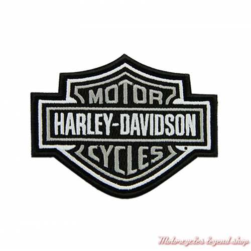 Patch Bar & Shield gris Harley-Davidson