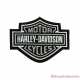 Patch Bar & Shield gris Harley-Davidson