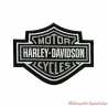 Patch Bar & Shield gris, brodé, taille medium, Harley-Davidson 8011444 EMB302542
