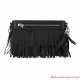 Besace cuir franges Harley-Davidson