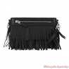 Besace cuir franges Harley-Davidson
