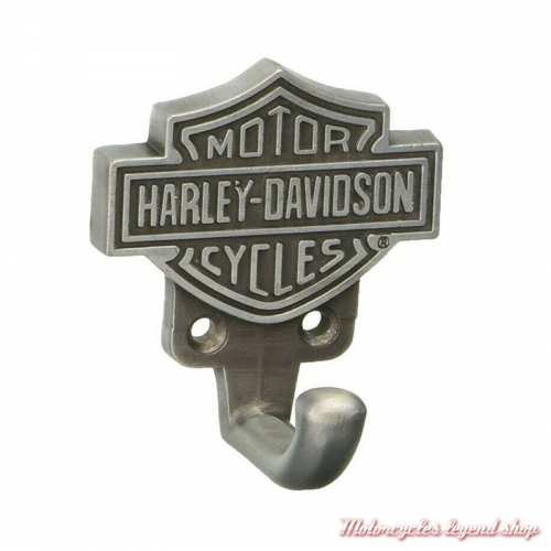 Porte manteau un crochet Bar & Shield Harley-Davidson, métal, HDL-10100